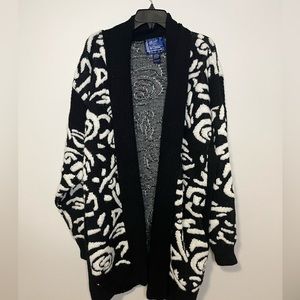 Monto Por Le Chois Women Cardigan Size large